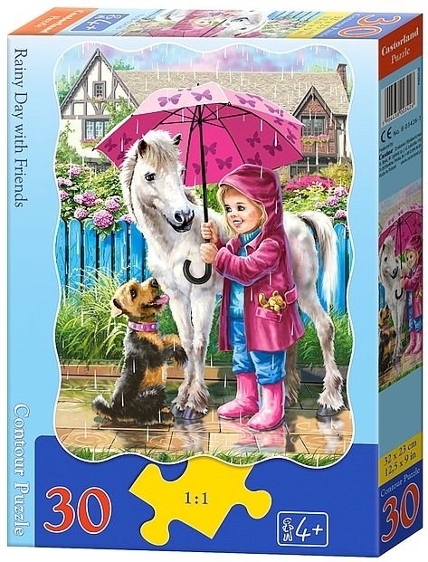 Farm Friends Puzzle and Book Set, 30pce Farm Friends Puzzle and Book Set, 30pce
