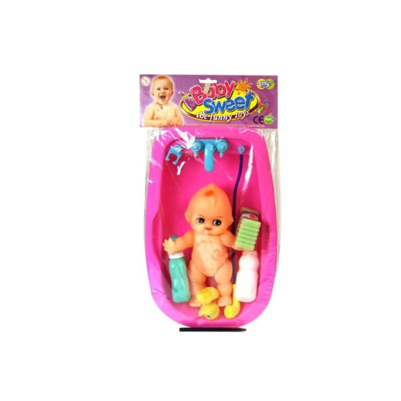 Kewpie Doll in Bathtub