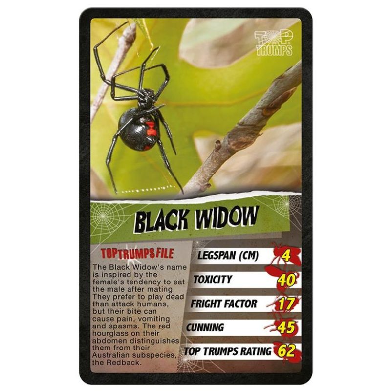 Top Trumps Spiders - Image 2