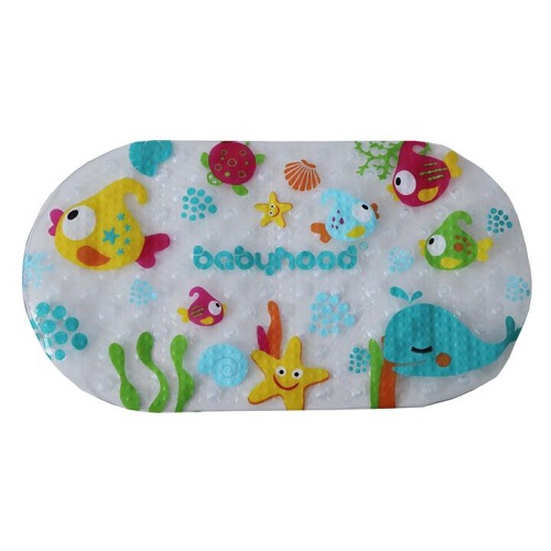 Bath Mat Non-Slip Fish