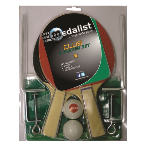 Medalist Table Tennis 2 Player Set Club