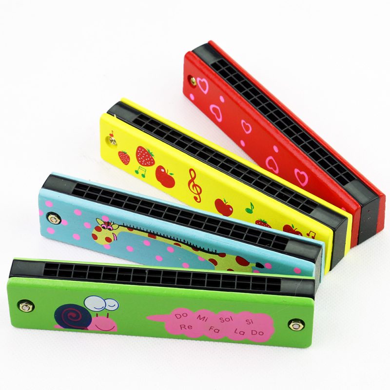 Harmonica Wooden