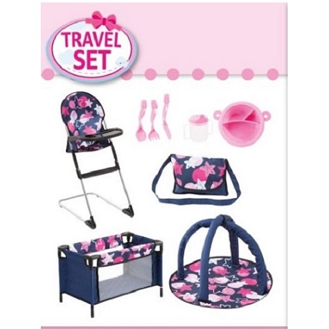 Bayer Doll Travel Set 9 in 1
