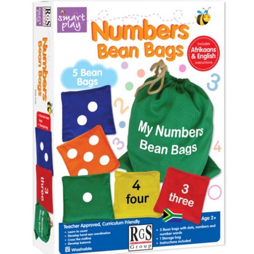 Bean Bags Numbers 1-5 Pack RGS - Kidz Stuff
