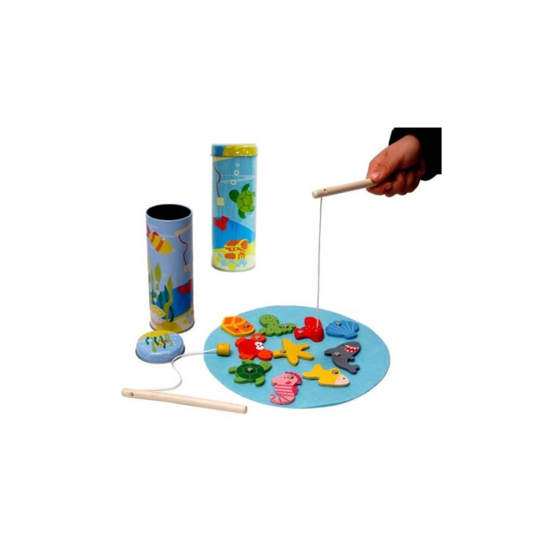 Fishing in Tin Magnetic Game