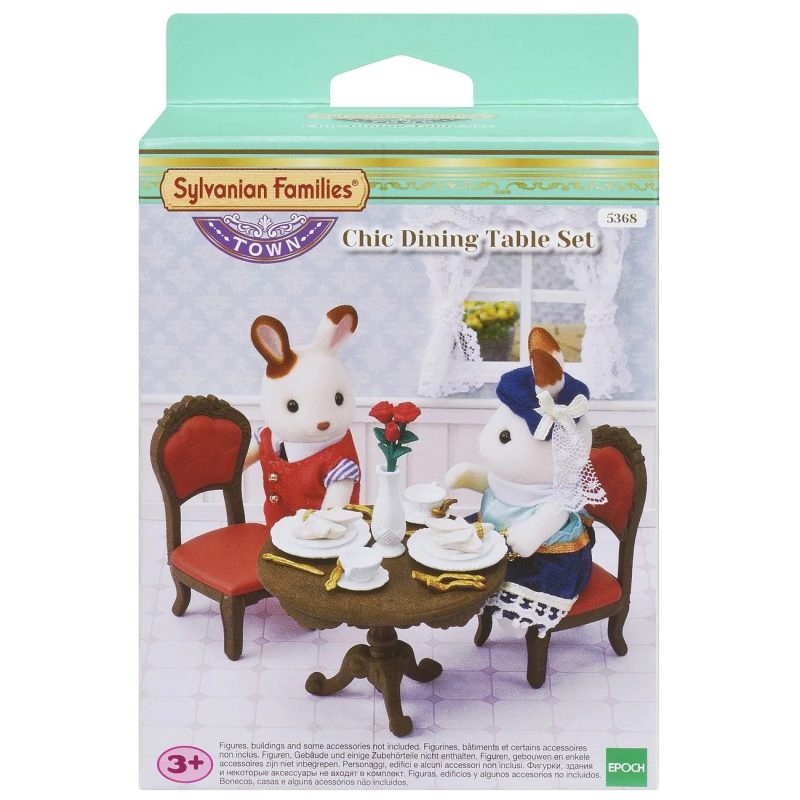 Sylvanian Chic Dining Table Set
