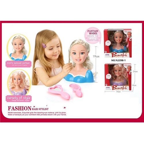 Pretend Play Styling Head Doll