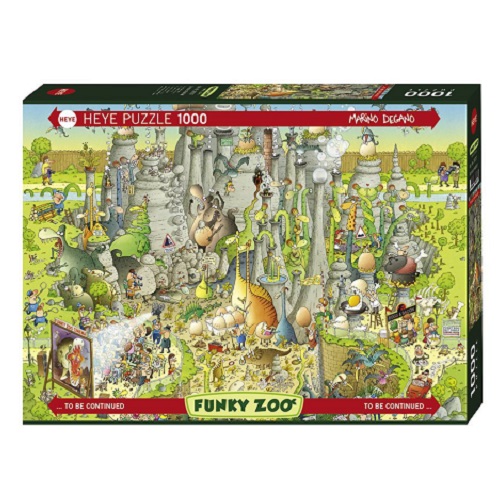 1000 Pce Heye Jurassic Habitat