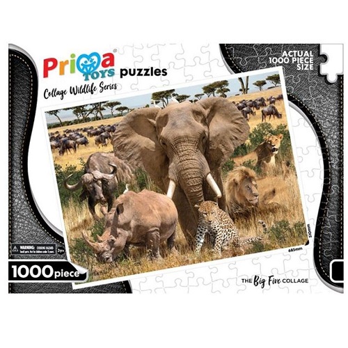 1000 Pce Prima Wildlife Puzzles