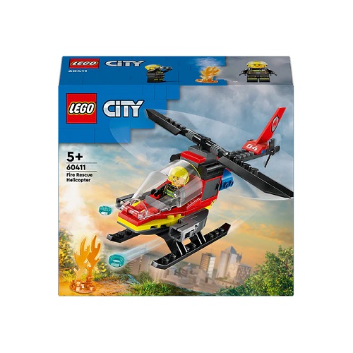 LEGO® City Fire Rescue Helicopter 60411