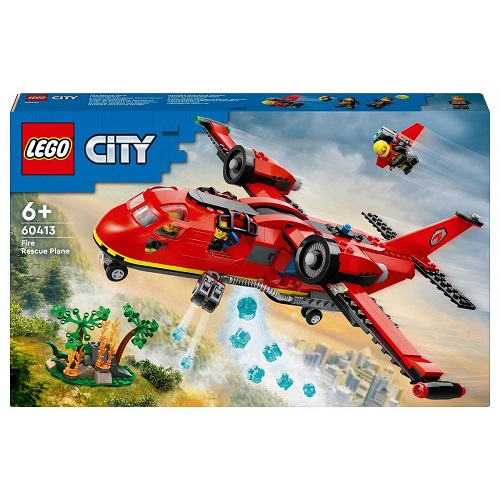 LEGO® City Fire Rescue Plane 60413