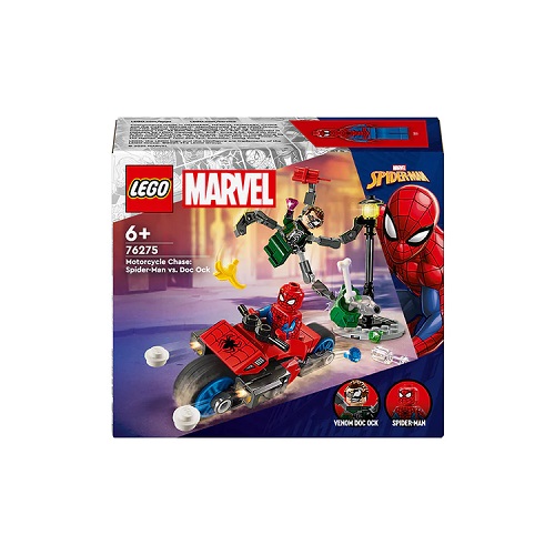 LEGO® Marvel Motorcycle Chase: Spider-Man vs. Doc Ock 76275