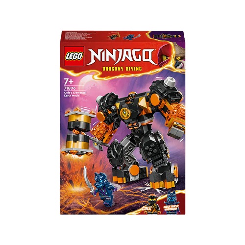 LEGO® NINJAGO® Cole’s Elemental Earth Mech 71806