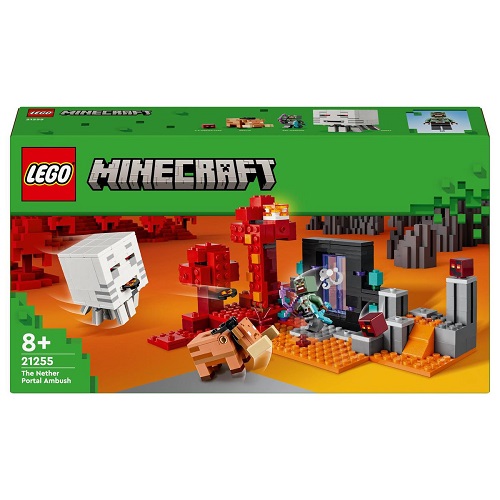 LEGO® Minecraft® The Nether Portal Ambush 21255