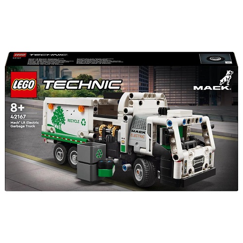 LEGO® Technic™ Mack® LR Electric Garbage Truck 42167