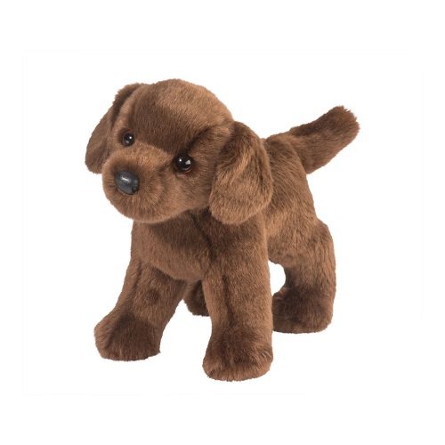 Plush Labrador Tucker Chocolate