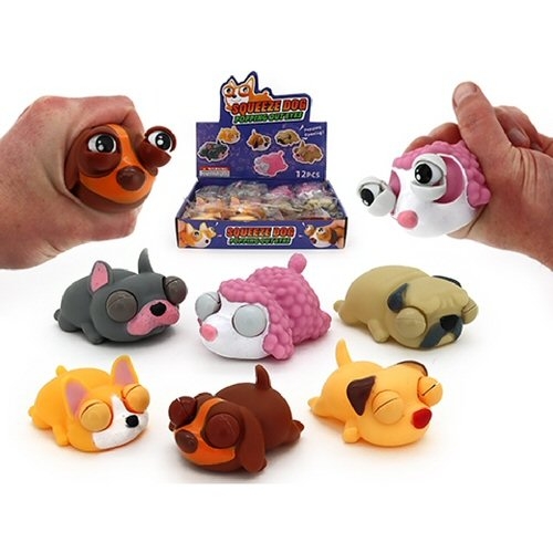 Squish Popping Eyes Dogs
