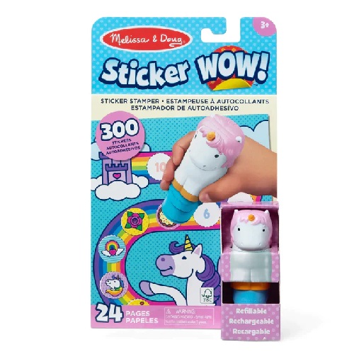 M&D Sticker Wow! Unicorn with Book & Stickers