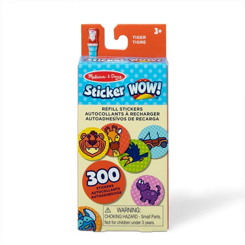 M&D Sticker Wow! Tiger Refill Stickers