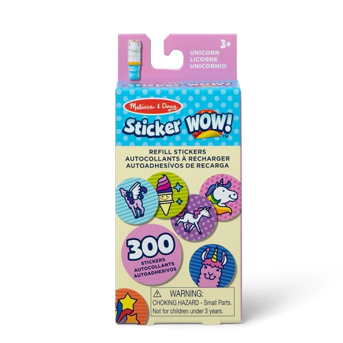 M&D Sticker Wow! Unicorn Refill Stickers