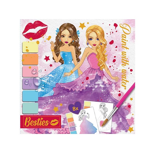 Besties Paint With Water and Brush