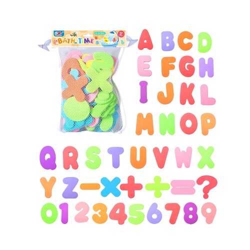 Bath Time Stickers Alphabet & Numbers