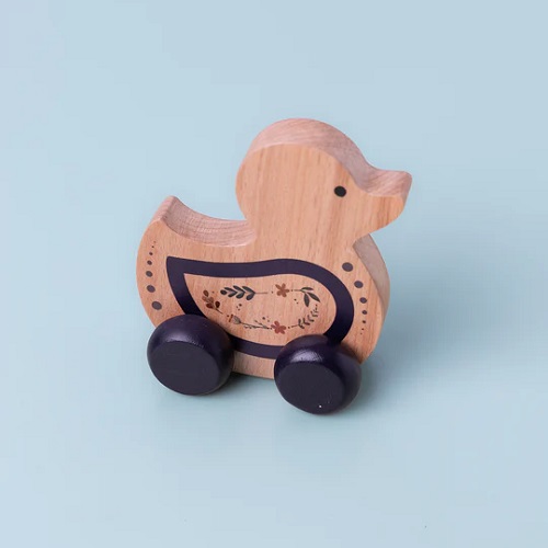 Wooden Bird Push Toy