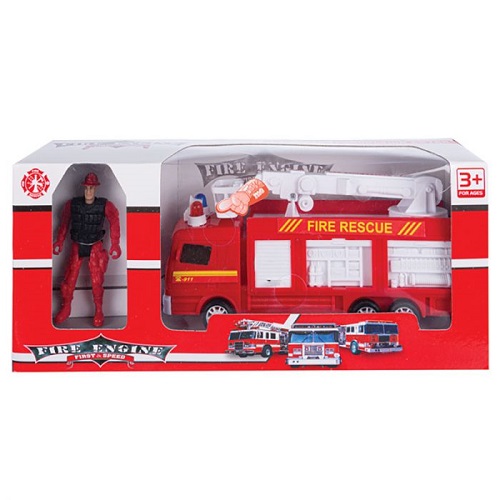 Fire Engine with Light and Sound