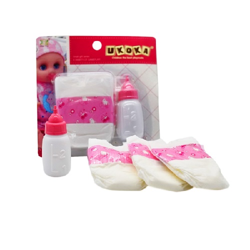 Ukoka Bottle & Diaper set