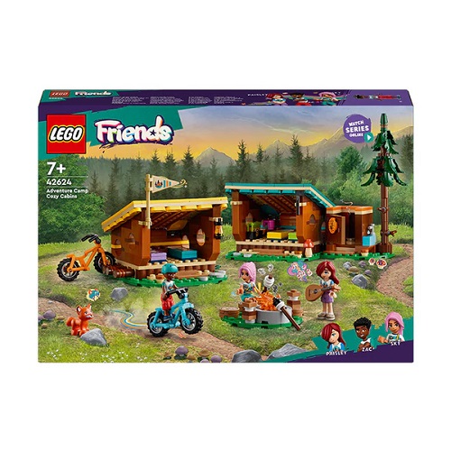 LEGO® Friends Adventure Camp Cozy Cabins 42624