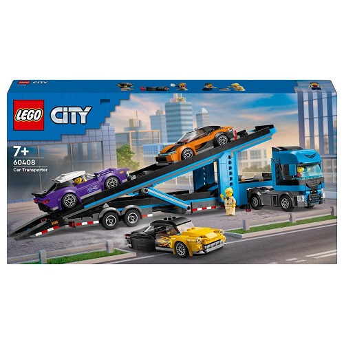 LEGO® City Car Transporter Truck with Sports Cars 60408