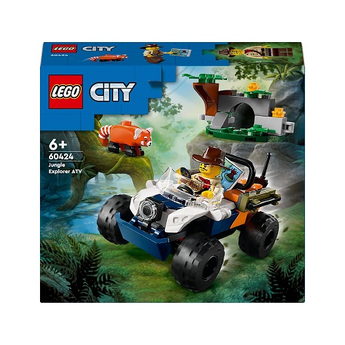 LEGO® City Jungle Explorer ATV Red Panda Mission 60424