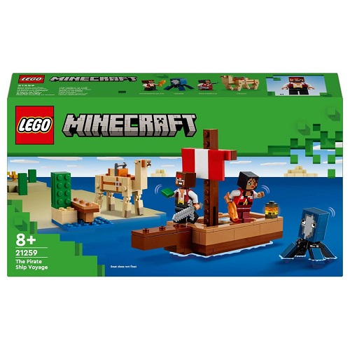 LEGO® Minecraft® The Pirate Ship Voyage Boat  21259