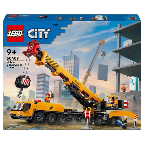 LEGO® City Yellow Mobile Construction Crane 60409