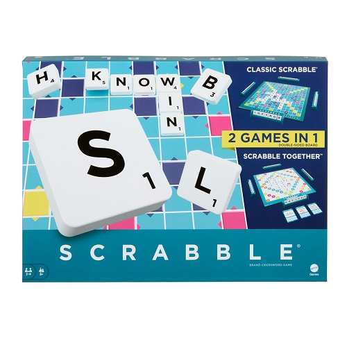 Scrabble Double Play Board Game