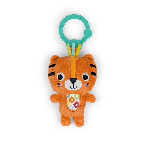 Bright Starts Jingle Joy Reach & Rattle Tiger