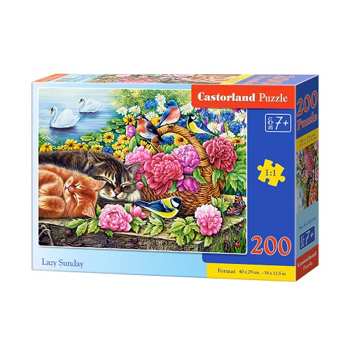 200 Pce Castorland Lazy Sunday