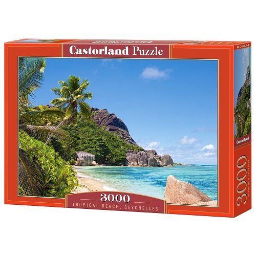 3000 Pce Castorland Tropical Beach Seychelles