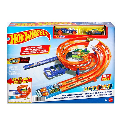Hot Wheels Whip Around Raceway Track Set