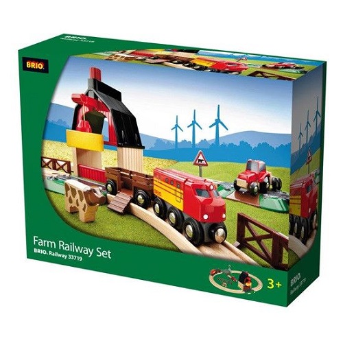 Brio Farm Railway Set
