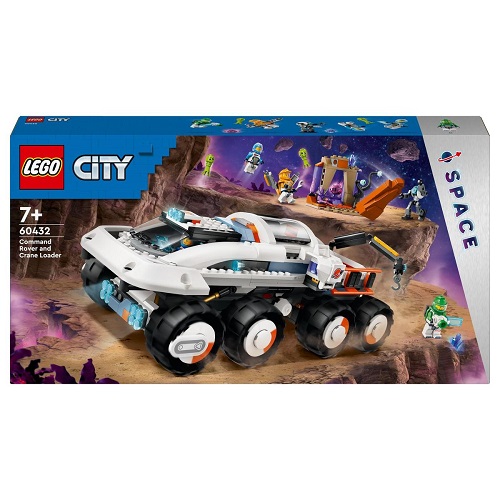LEGO® City Command Rover and Crane Loader 60432