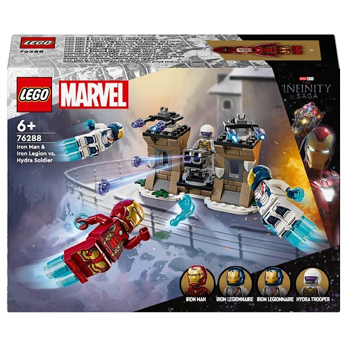 LEGO® Marvel Iron Man & Iron Legion vs. Hydra 76288