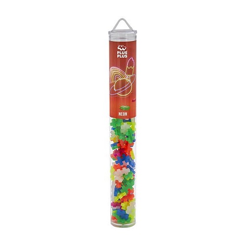 Plus Plus Neon Mix 100 Piece Tube