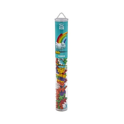 Plus Plus Rainbow Mix 100 Piece Tube