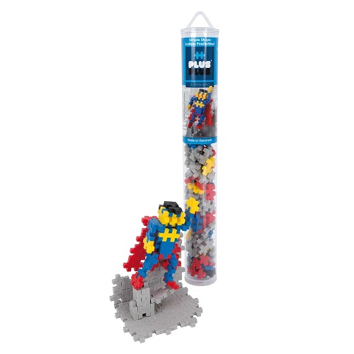 Plus Plus Super Hero Mix 100 Piece Tube