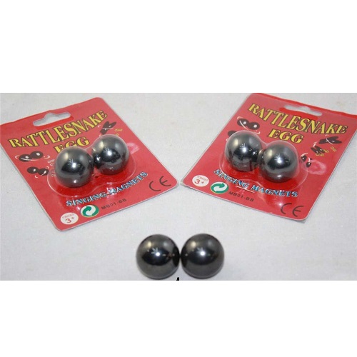 Rattle Snake egg singing magnets