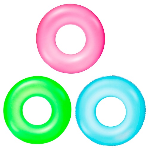 Swim Ring 91cm Neon
