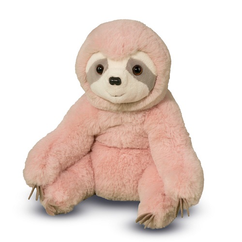 Plush Sloth Pokie Pink Soft