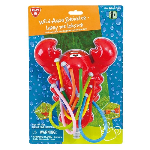 Play Go Wild Aqua Sprinkler Lobster