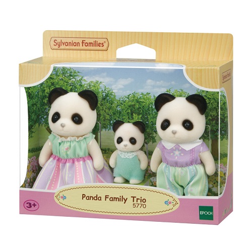 Sylvanian Family Panda Trio